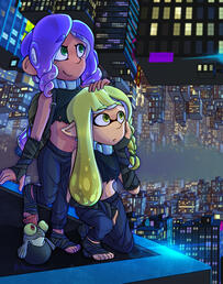 Fuzzy octoling drawing!